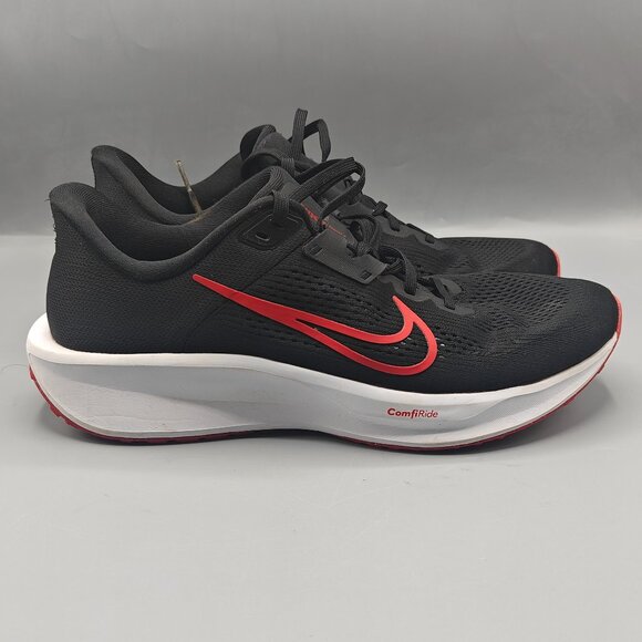 Nike Quest 6 Running Shoe FD6033-002 Black/White University Red - Picture 1 of 11